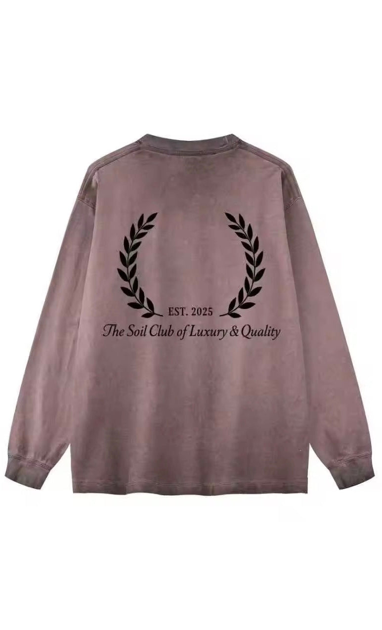 Long Sleeve Bordeaux